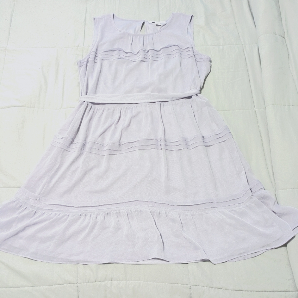 L lavender spring dress